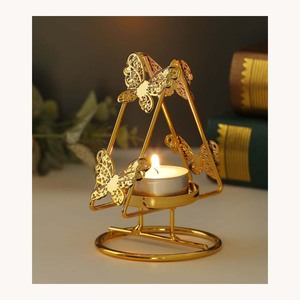 Stylish <b>Hammered</b> Metal Tealight Candle <b>Holder</b> New Design Customized Decorative Tealight Stand New Arrival - Product Image 4