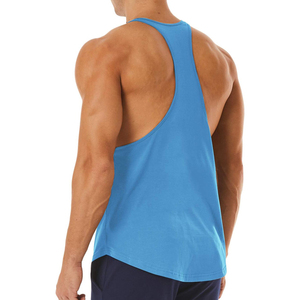 Débardeur d'été pour homme en coton 100% de haute qualité - Séchage rapide, respirant, écologique, service OEM pour la salle de sport, nouveau modèle OEM - Product Image 2