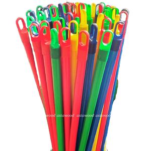 Escoba de jardín vietnamita con mangos de madera a todo color Venta al por mayor Precio Exwork Menos $ 0.1x Suministro a granel La mejor calidad de fábrica - Product Image 6