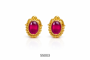 MOLL JEWELLERS ต่างหูมุกน้ำจืดชุบทองคำสีโรสโกลด์สำหรับผู้หญิง ประดับคริสตัลไรน์สโตน รับรองคุณภาพ ทันสมัย น้ำหนักเบา - Product Image 5