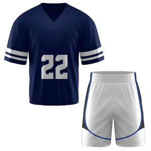 Jersey de Lacrosse con Logotipo Personalizado, Paneles Laterales Elásticos en 4 Direcciones para Mayor Agilidad, Venta al Por Mayor de Fábrica - Product Image 1