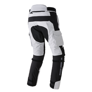 Motorcycle Leather Cordura Breathable Riding Pants CE Removable <b>Knee</b> Hip <b>Protectors</b> | Waterproof Winter Summer Biker Trousers | - Product Image 4