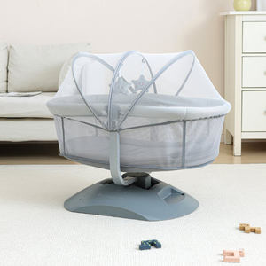 Silla mecedora eléctrica clásica para bebés, nueva edición, con control remoto, para uso en dormitorio, mecedora automática para recién nacidos. - Product Image 2