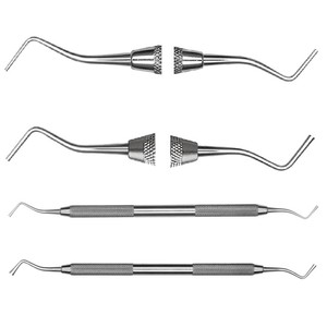 เครื่องมืออุดฟันแบบสองด้าน ทำจากสแตนเลส Dental 1 2 3 4 Plugger ยี่ห้อ OEM Zetomed Pro - Product Image 1