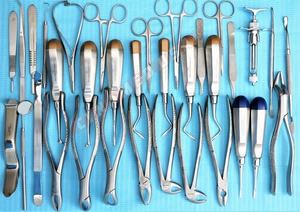 Kit d'instruments de soins dentaires, 17 pièces, lot de 17 pièces, pinces à extraction, pour chirurgie bucco-dentaire, haut de gamme, nouveauté - Product Image 2