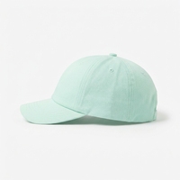 Casquette de baseball sportive ajustable à 5 panneaux en coton, avec patch brodé personnalisé, profil moyen, faible MOQ, OEM, pour usage quotidien, fabriquée en Indonésie