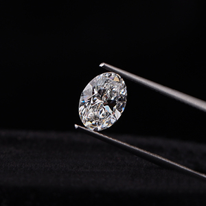 IGI Certified 5 Carat Oval Cut Lab Grown Filled Diamond D Color VVS2-VS1 Loose CVD Engagement <b>Ring</b> Jewelry Making - Product Image 4