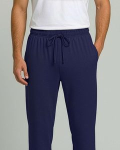 Ensemble de vêtements de détente modernes pour hommes, vêtements de maison décontractés, t-shirt, short, pyjama, tenue en mélange de spandex/coton, écologique, séchage rapide, respirant - Product Image 4