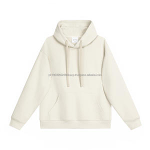 เสื้อฮู้ดดี้ทรงหลวมแบบยูนิเซ็กซ์ ผ้าหนา สำหรับฤดูหนาว คุณภาพสูง ไซส์ใหญ่  ชุดเซ็ตผู้ชายแบบสั่งทำ ลายปักเรียบ - Product Image 2