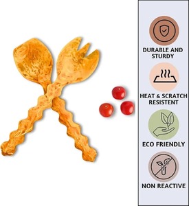ช้อนเสิร์ฟสลัดอเนกประสงค์ทันสมัย ทำจากเรซิ่นคุณภาพสูง ผลิตด้วยมือ เป็นมิตรต่อสิ่งแวดล้อม ปลอดภัยสำหรับเครื่องล้างจาน เหมาะสำหรับใช้ในบ้านและครัว - Product Image 4