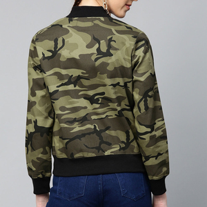 Chaqueta Bomber Cómoda de Alta Calidad y Bajo Precio para Mujer, Diseño Personalizado, Transpirable, Larga - Product Image 4