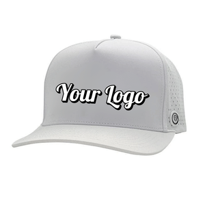 Casquettes de golf personnalisées avec broderie, casquette de baseball imperméable en polyéthylène à 5 panneaux, impression en relief pour casquettes de baseball, visière, couvre-tête, cordon - Product Image 5