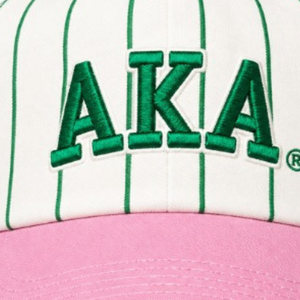   Casquette de baseball décontractée rayée blanc-rose brodée, réglable, en coton, avec visière pare-soleil, unisexe, style streetwear, mode sport - Product Image 6