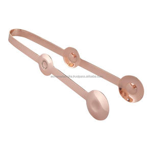 ที่คีบใบมีดสีทองสำหรับร้านอาหารโรงแรมและเครื่องครัวที่ดีที่สุดสำหรับใช้ในบ้านเครื่องครัวโรตีเหมาะสำหรับการเสิร์ฟอาหาร - Product Image 5