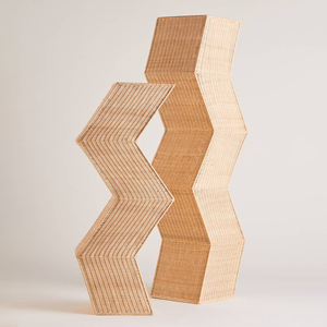 Nordic Floor Standing Lamp Wholesale Natural Rattan Reading <b>Stand</b> Lamps for Home Decor Furniture - Product Image 3