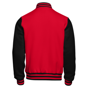 Veste universitaire classique unisexe, veste de baseball Letterman, broderie de patchs personnalisés, vente en gros, usine de vêtements OEM ODM, vestes pour hommes - Product Image 4