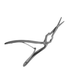Pinces à septum Jansen-Middleton 8 pouces à double action, lames en forme de cuillère, acier inoxydable, instrument chirurgical ORL - Product Image 3
