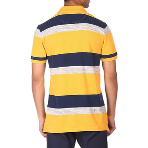 Nouveaux polos de golf pour hommes avec logo personnalisé, manches courtes, polos de golf sublimés pour hommes en vente en ligne - Product Image 3