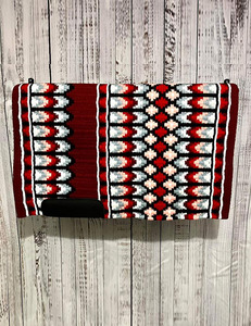 Fabricant de couvertures de selle western, tapis de selle en laine pour chevaux, taille personnalisée, approvisionnement en gros, équitation de rodéo, exportation - Product Image 1