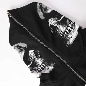 Sweat-shirt en molleton de coton mélangé pour hommes grandes tailles, coupe classique, impression de logo personnalisée en gros - Product Image 3