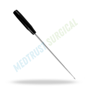 Curetas Torácicas de 15 Pulgadas (380 mm), Instrumento de Cirugía de Columna Vertebral para Extracción de Discos Torácicos y Curetaje Espinal - Product Image 4