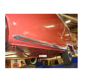 Lis Trim Deluxe Rocker Sill Kompatibel dengan VW Type 2 Bus Splitscreen 1955-1967 Aluminium dengan Finishing Poles Sepenuhnya - Product Image 1