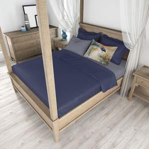 Blue Heron Ligero Super Suave Fácil Cuidado Arte Decorativo Funda De Almohada estándar - Product Image 4