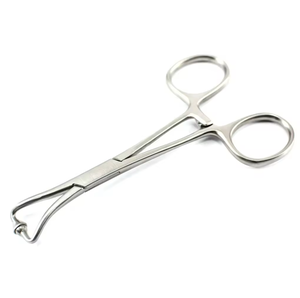 Pinza para toallas Backhaus con articulación de bola y encaje, 14 cm, de acero inoxidable, instrumento quirúrgico, pinza para toallas en venta - Product Image 2