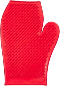 Premium BLUHORSE Horse Grooming Rubber Gloves <b>Strong</b> Durable Black Protective Customized BH-943 <b>Boxed</b> Best Wholesale Uttar - Product Image 6