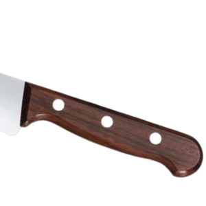 Brown Wood Handle Serrated Bread Knives Stainless Steel Long Blade Bakery <b>Slicing</b> Knives for Bread <b>Cake</b> Pastry Loaf - Product Image 5