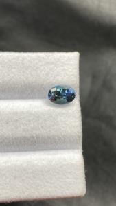 Uniquement dans ma boutique : Pierre naturelle de Tanzanite Zoisite certifiée, couleur la plus rare, taille ovale, 8x6 mm, 1,51 carat, clarté Eye Clean. - Product Image 6