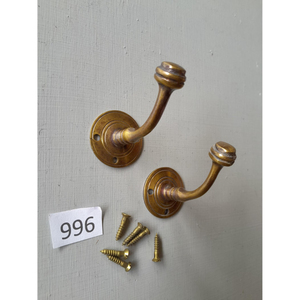 Full Brass Made Wall Mounted Hook Golden Wall Hook Home Bedroom Wall Decoration <b>Key</b> Holding Equipment Cloths Hanger Hook - Product Image 3