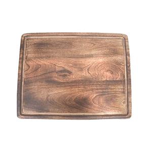 Tabla de Cortar de Madera de la Mejor Calidad, Forma Cuadrada, Acabado Natural, Reutilizable, Apta para Lavavajillas, 1.3 cm de Grosor, Utensilios de Cocina para Cortar - Product Image 1