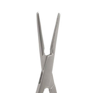 คีมจับเลือดสำหรับผ่าตัด คีมโมสกิโต คีมแพทย์ เครื่องมือผ่าตัดขนาดเล็กคุณภาพสูง ปลายโค้ง ปลายตรง ปลายหยัก - Product Image 3