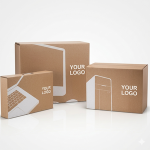 Custom Flexographic <b>Digital</b> Printing Recycled Art <b>Paper</b> Box Premium Consumer Electronics Phone Accessory Packaging Gift Boxes - Product Image 3