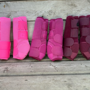 Bottes d'équitation de luxe en nylon - Protège-tendons réglables, sangles de polo, légères, confortables, durables, protègent les jambes du cheval - Product Image 3