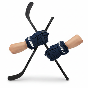 Custom Made Team Name Ice Hockey Gloves Protective <b>Padded</b> Gear Durable Comfortable Hockey Hand wear for Training <b>Games</b> Gloves - Product Image 3