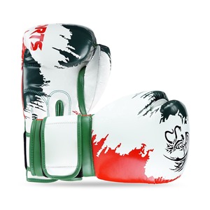 PU Leather Durable Boxing <b>Gloves</b> Customized Color for Muay Thai Training Punching Bag Sparring MMA Kickboxing - Product Image 2