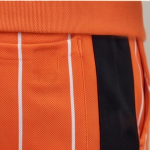 Men's Orange Striped Tracksuit Full Zip Sweatsuit Joggers Set Mens 100% Polyester Zipper <b>Jacket</b> Sports Pajama Set Men - Product Image 4