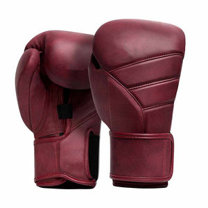 Nuevos Guantes de Boxeo Negros de Cuero Genuino Hechos a Medida al por Mayor 2026 para Entrenamiento de Kickboxing y MMA - Transpirables, Ligeros, OEM - Product Image 1