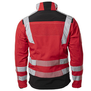 Mens Visibility Work Jacket Reflective Protective Outerwear Designed For Outdoor Operational And Labor Tasks - Product Image 3