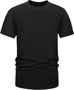 T-shirts pour hommes de style vintage, surdimensionnés, effet délavé, streetwear, déchirés, respirants, jersey 100% coton, grandes tailles - Product Image 6