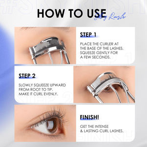 Prix d'usine, recourbe-cils jetable en acier inoxydable de haute qualité, outil de maquillage, kit d'extension de cils personnalisé - Product Image 2