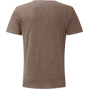 เสื้อยืดกีฬาผู้ชายแบบขายส่ง ปรับแต่งได้ น้ำหนัก 180 กรัม ผ้าฝ้าย 100% ทรงปกติ สกรีนโลโก้ด้านหน้า แห้งเร็ว ระบายอากาศได้ดี เหมาะสำหรับออกกำลังกาย - Product Image 4