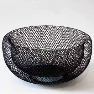 Panier à fruits décoratif en métal, doté d'un artisanat artistique, pour la présentation sur la table à manger et l'usage quotidien en cuisine - Product Image 3