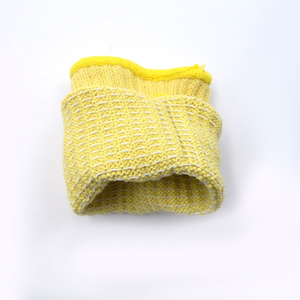 Manchons de protection en aramide jaune de haute qualité, ignifuges, résistants à la chaleur et aux coupures, personnalisables, avec poignets tricotés - Product Image 4