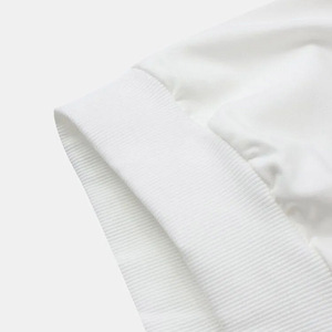 Sweat à capuche homme décontracté surdimensionné bicolore en molleton de coton uni - Product Image 4