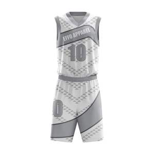 Conjunto de Camiseta de Baloncesto APPAREL, Blanco y Naranja, Estampado Geométrico Sublimado, Absorbente de Humedad, Unisex, Adulto, Sin Mangas, Ropa Deportiva - Product Image 1