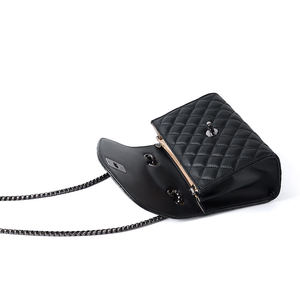 Bolso de Hombro de Cuero Genuino Retro al por Mayor de Fábrica, Bolso Cruzado de Alta Calidad para Mujer, Bolsos de Diamantes para Damas - Product Image 4