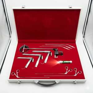 Oferta Especial: Set de Laringoscopio de Pedestal de Acero para Microcirugía Laringea Salaar Industry, Instrumentos ORL, Diagnóstico Endoscópico Manual, CE - Product Image 3